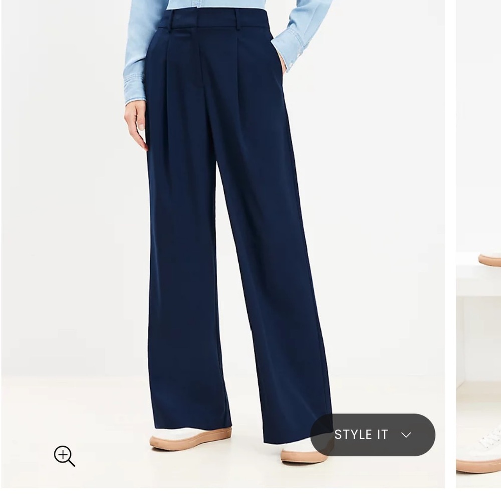 Loft Peyton Trouser Black Pants